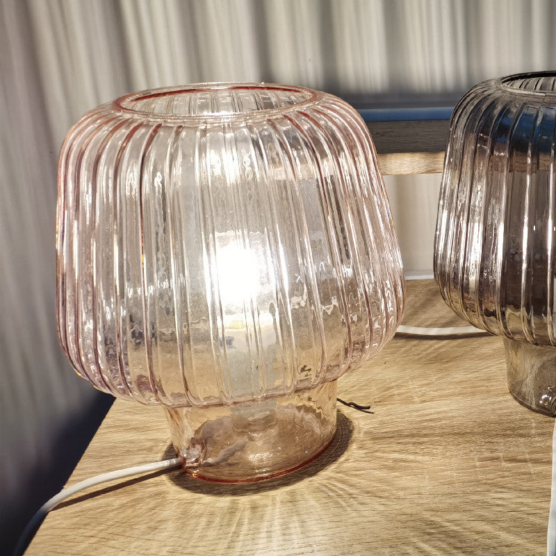 Hammered Glass Table Lamp - Table Lamp - DINIBLO 