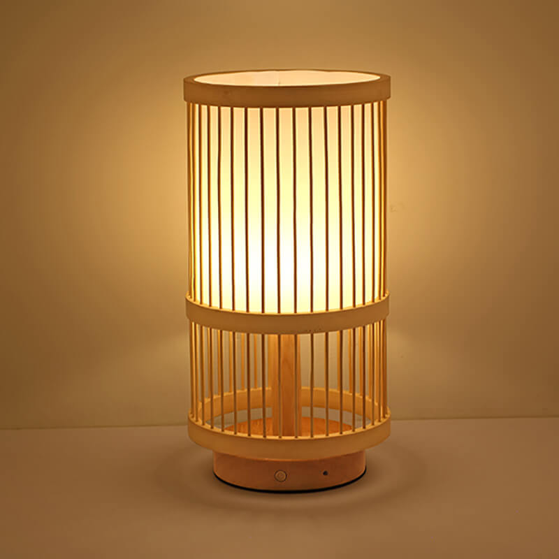 Handmade Bamboo Table Lamp - Table Lamp - DINIBLO 