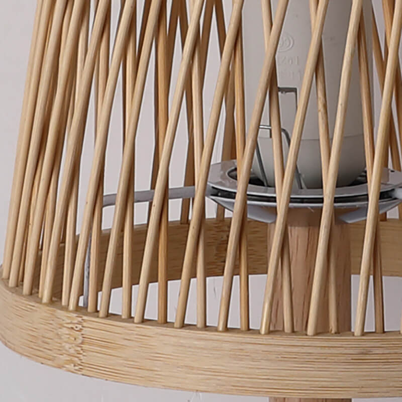 Handmade Bamboo Table Lamp - Table Lamp - DINIBLO 