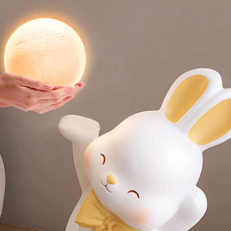 Happy Rabbit Resin Table Lamp - Table Lamp - DINIBLO 