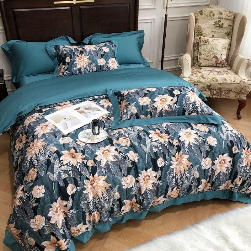 Sage Duvet Cover Set - Bed - DINIBLO 