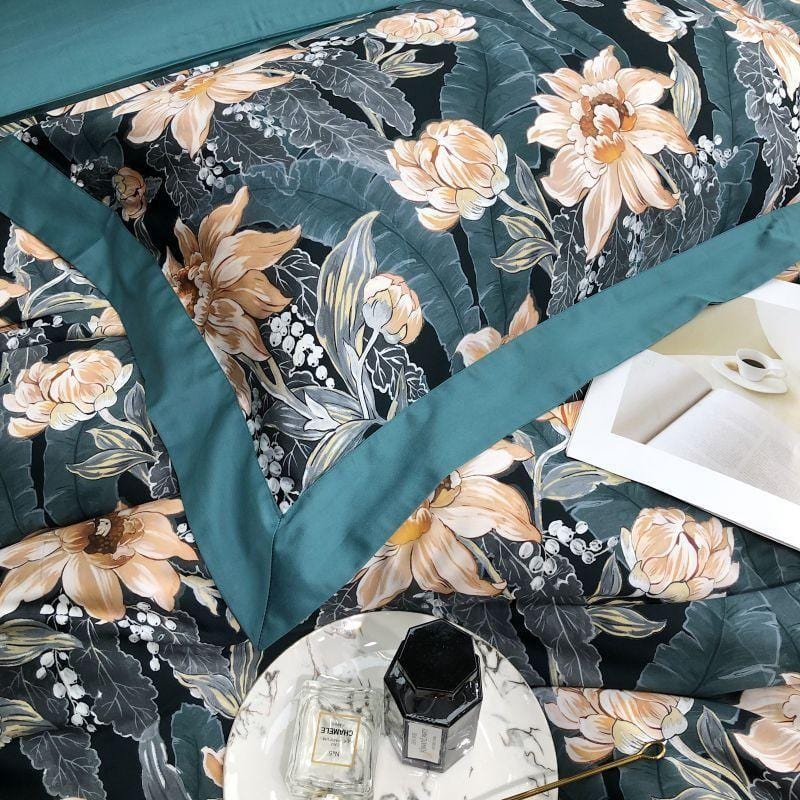 Sage Duvet Cover Set - Bed - DINIBLO 