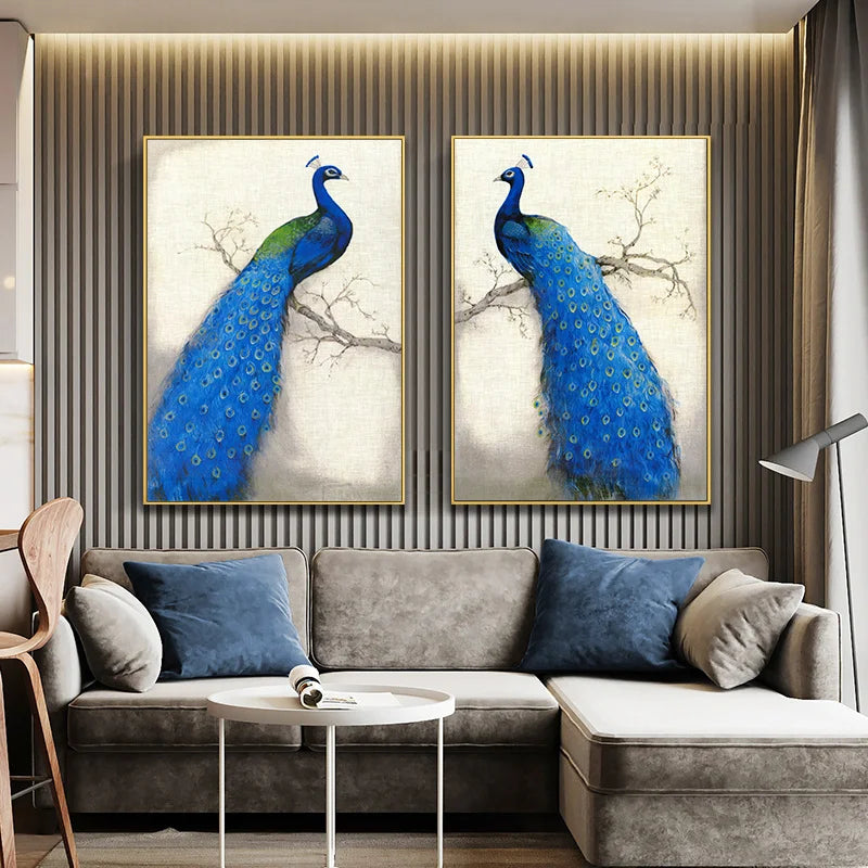 Peacock Canvas -  - DINIBLO 