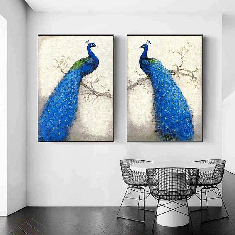 Peacock Canvas -  - DINIBLO 