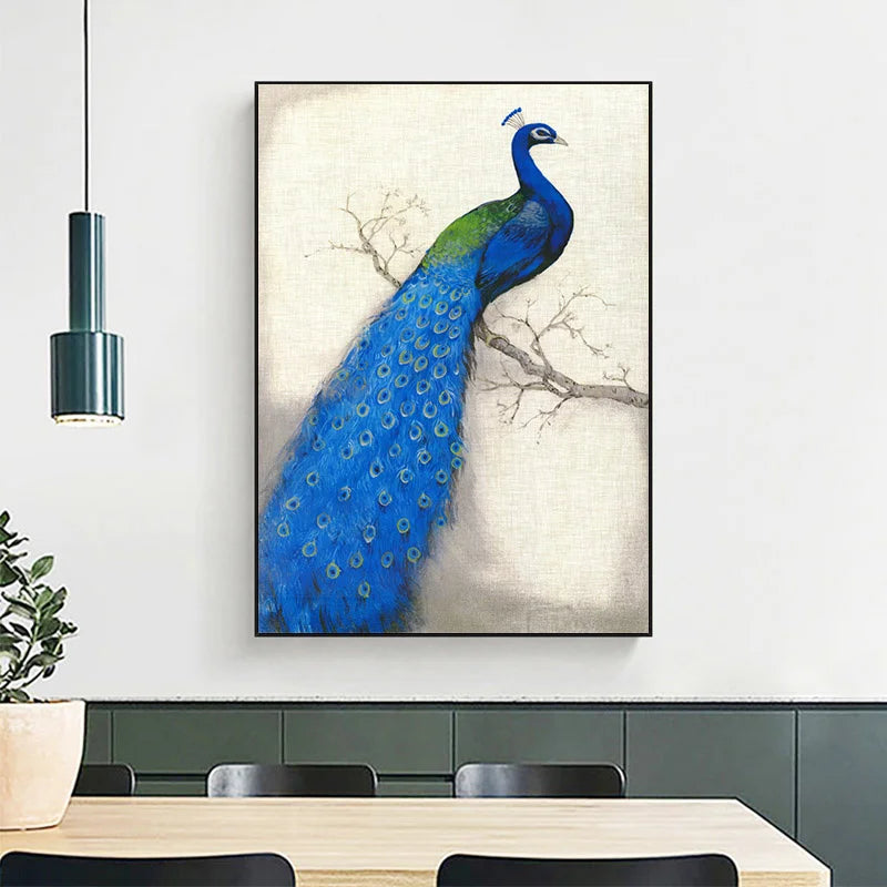 Peacock Canvas -  - DINIBLO 