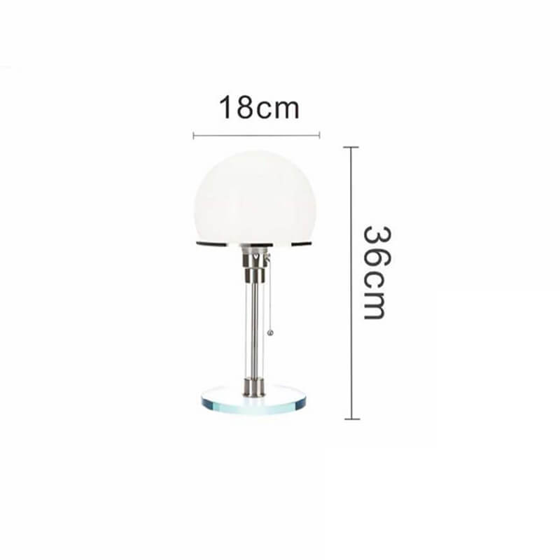 Hemispherical Glass Table Lamp - Table Lamp - DINIBLO 