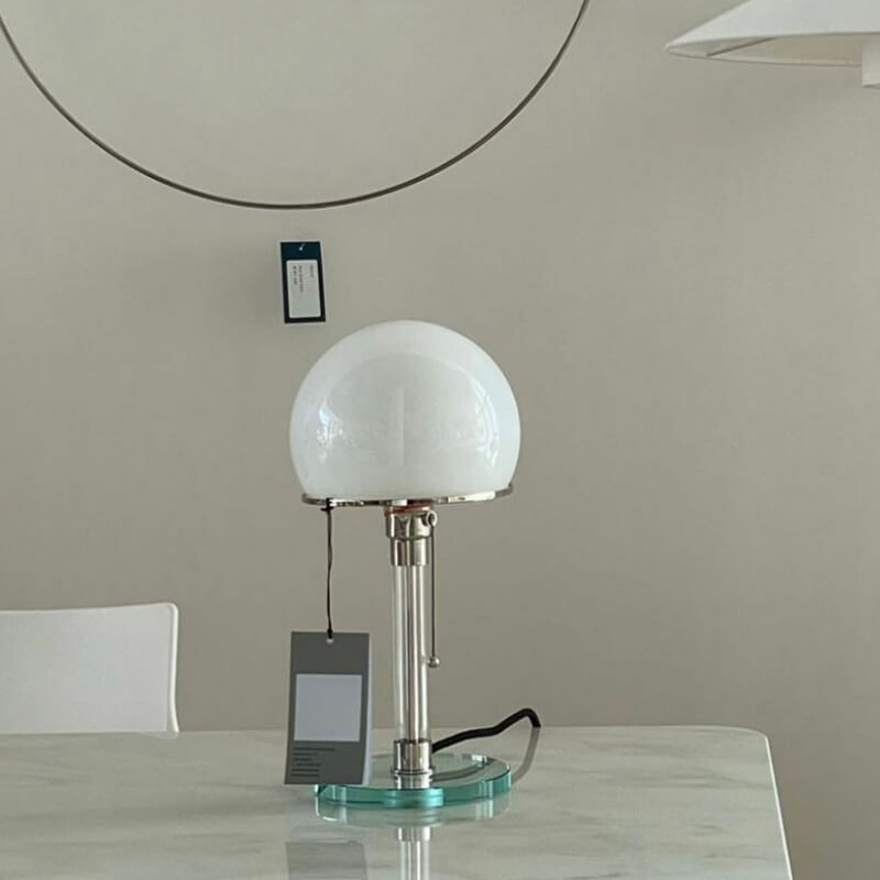 Hemispherical Glass Table Lamp - Table Lamp - DINIBLO 