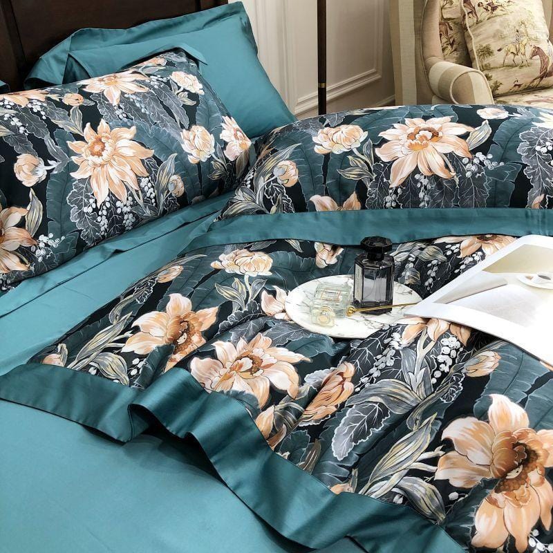 Sage Duvet Cover Set - Bed - DINIBLO 