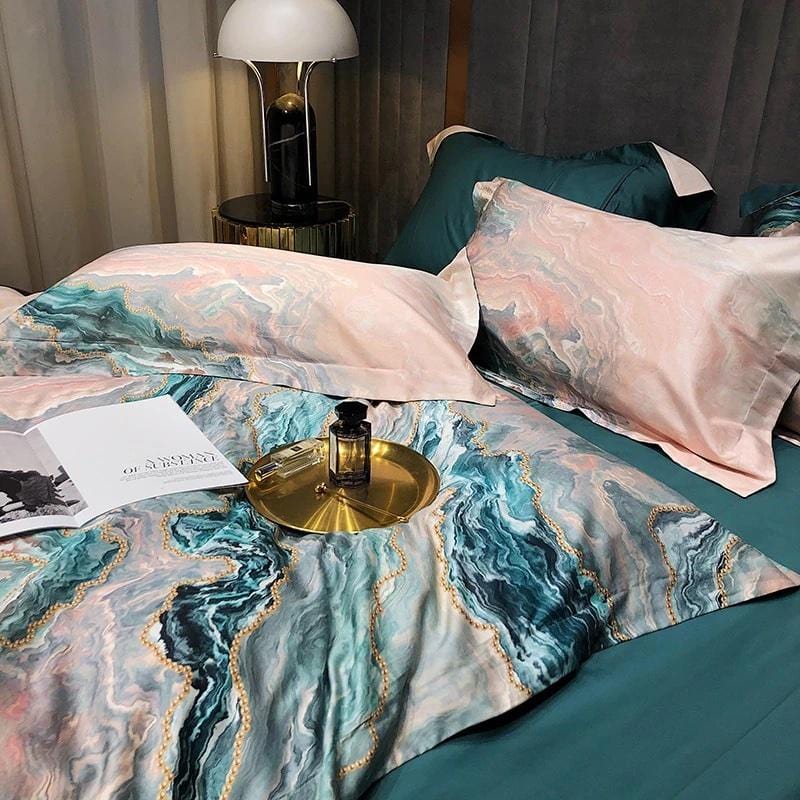 Seline Duvet Cover Set - Bed - DINIBLO 