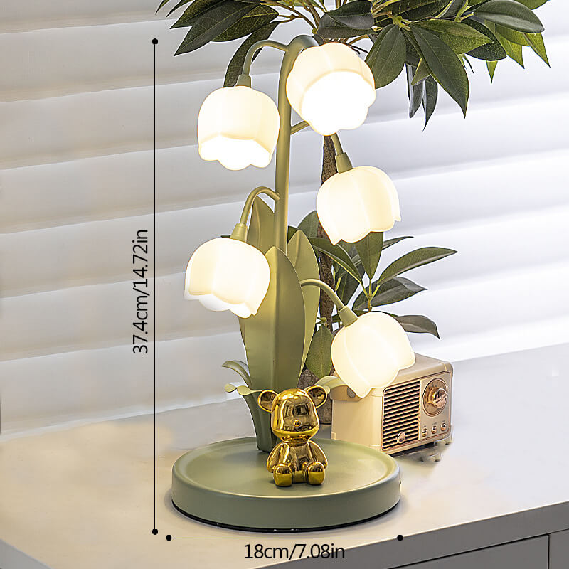 Lily Flower Table Lamp - LAMP - DINIBLO 