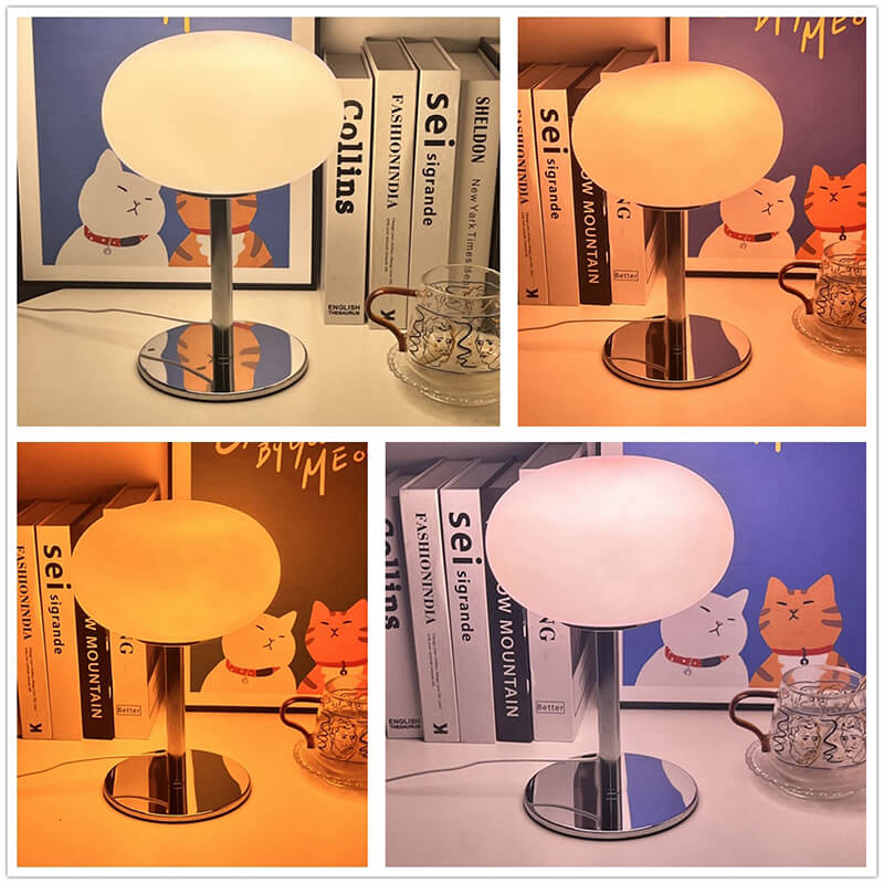 Macaron Colored Glass Table Lamp - LAMP - DINIBLO 