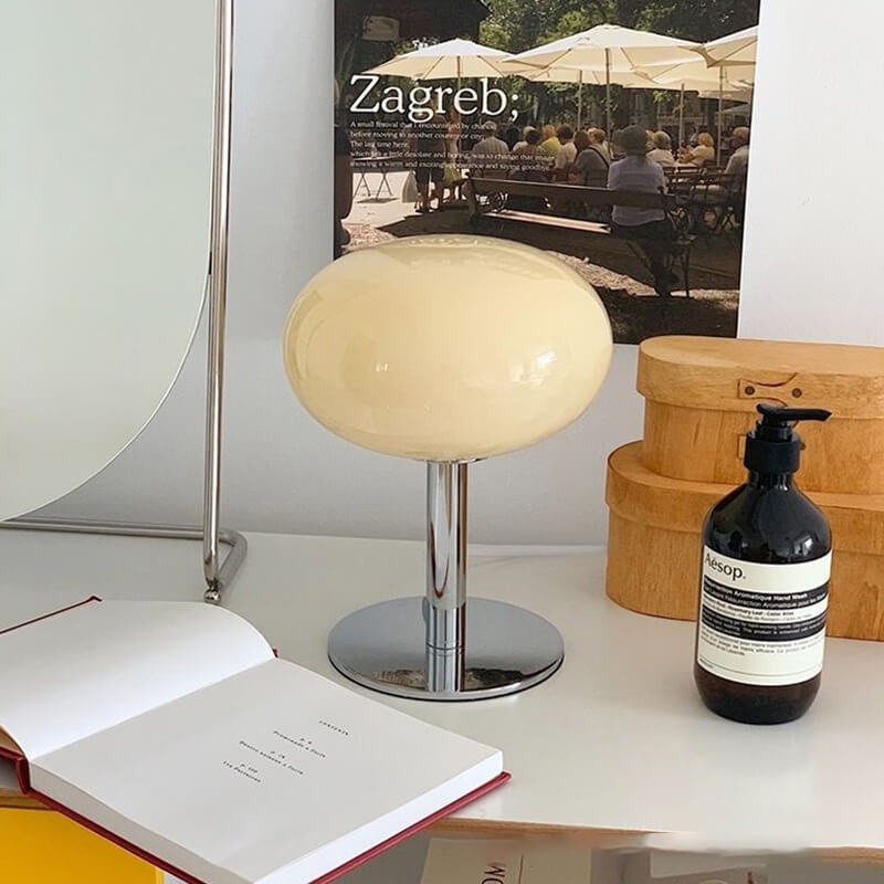 Macaron Colored Glass Table Lamp - LAMP - DINIBLO 