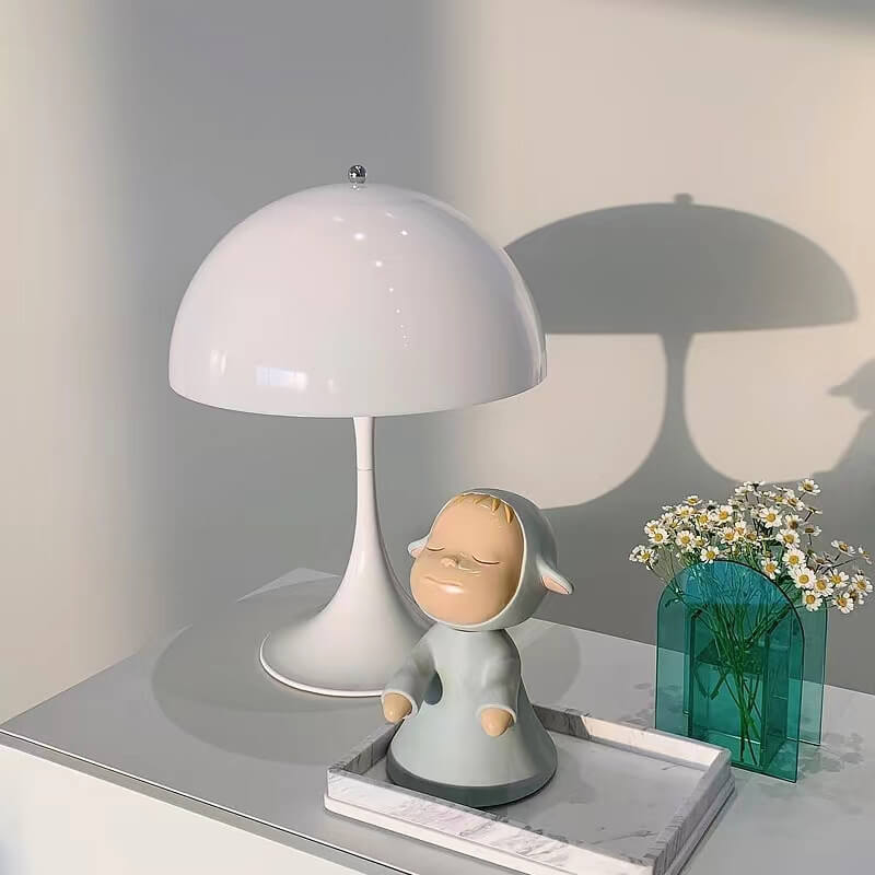 Romantic White Mushroom Table Lamp - Table Lamp - DINIBLO 