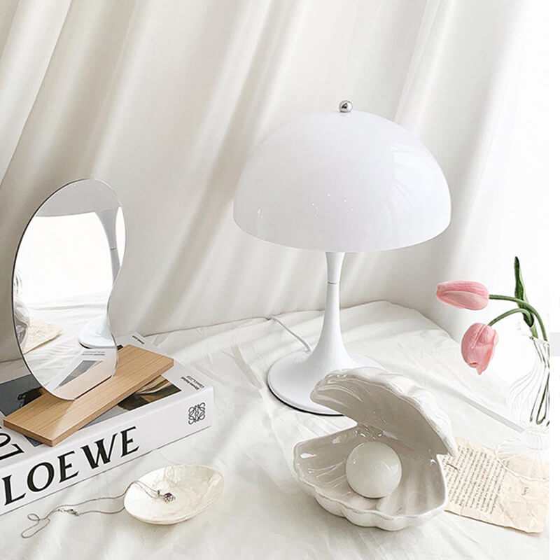 Romantic White Mushroom Table Lamp - Table Lamp - DINIBLO 