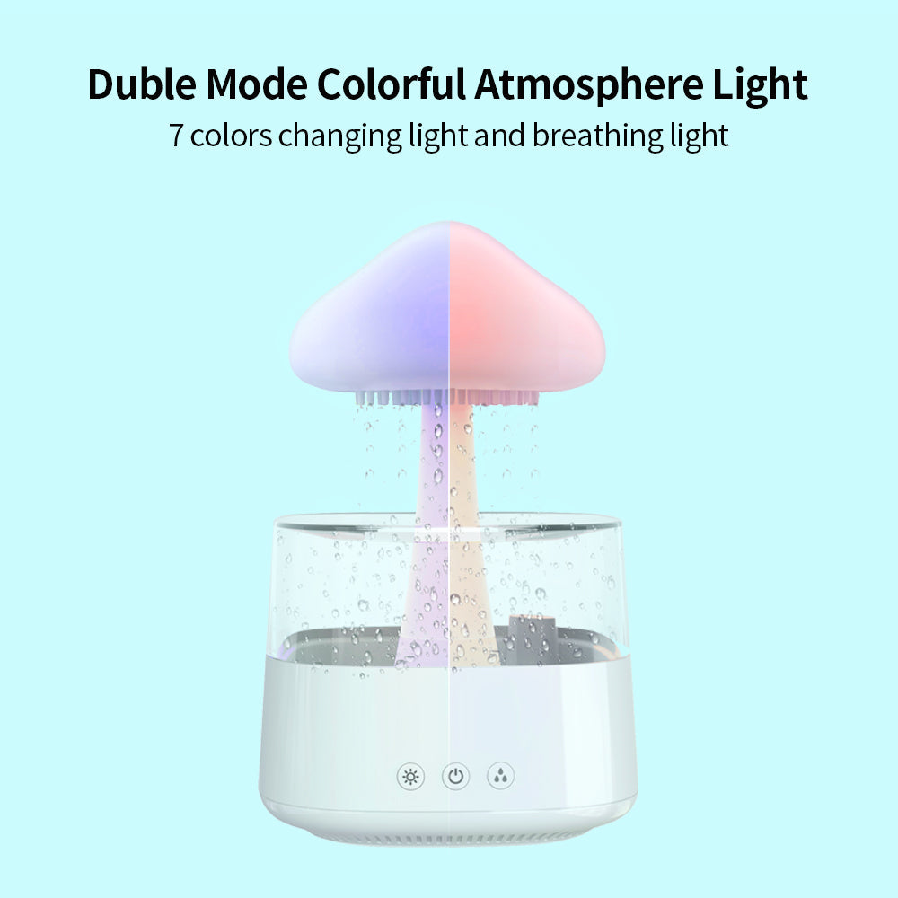 Mushroom Rain Air Humidifier Electric Aroma Diffuser - Humidifiers - DINIBLO 