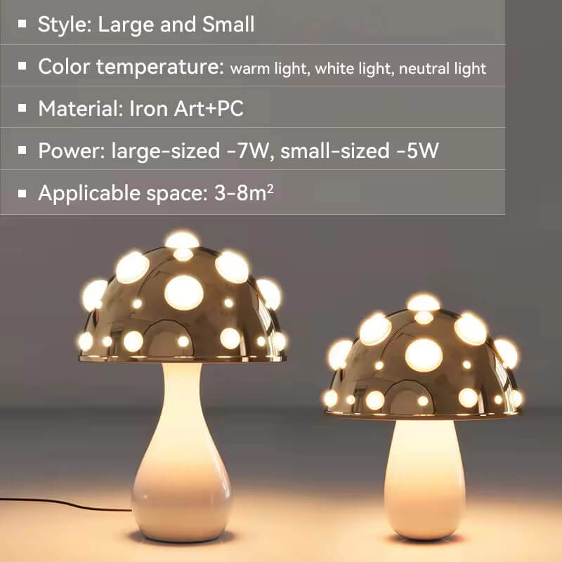 Mushroom Desk Lamp - LAMP - DINIBLO 