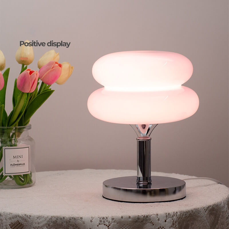 New Egg Tart Glass Desk Lamp - LAMP - DINIBLO 