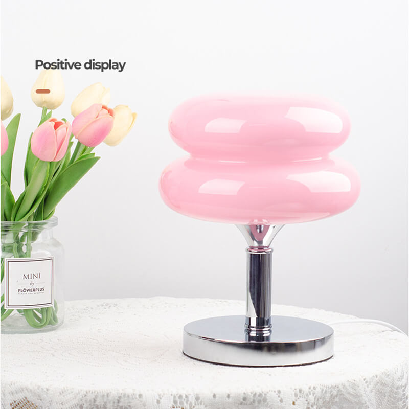 New Egg Tart Glass Desk Lamp - LAMP - DINIBLO 