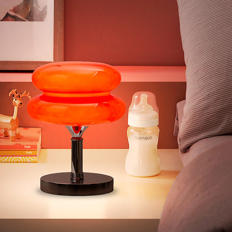 New Egg Tart Glass Desk Lamp - LAMP - DINIBLO 