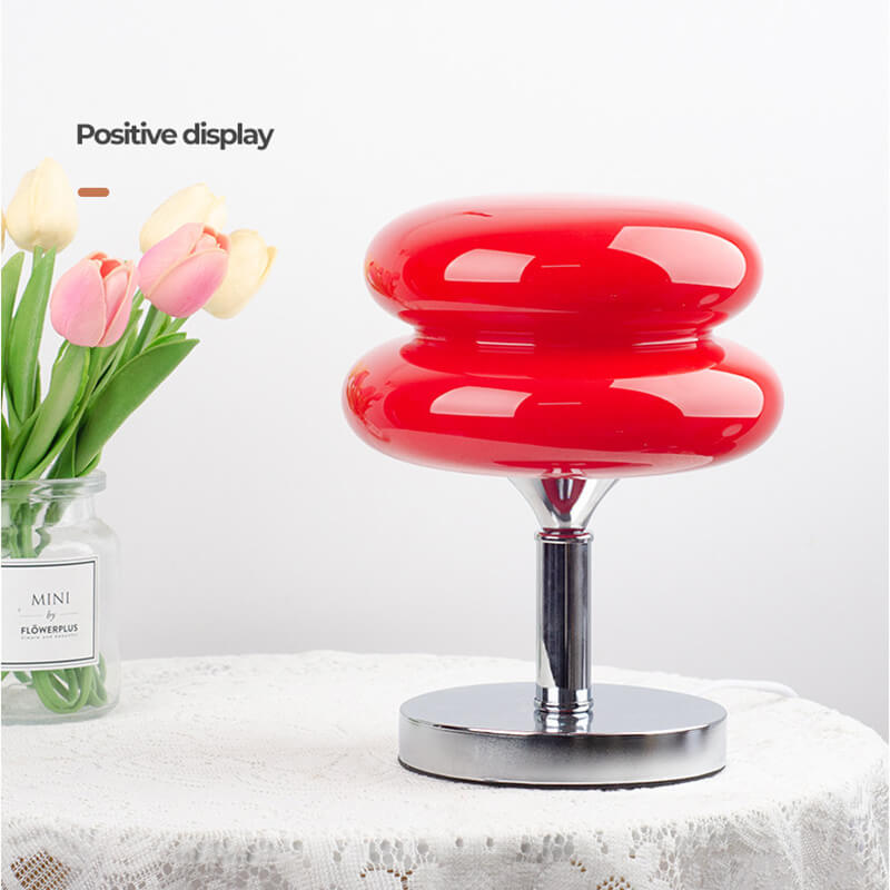 New Egg Tart Glass Desk Lamp - LAMP - DINIBLO 