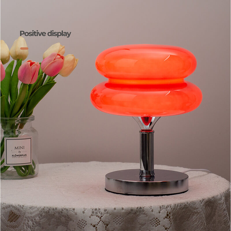 New Egg Tart Glass Desk Lamp - LAMP - DINIBLO 