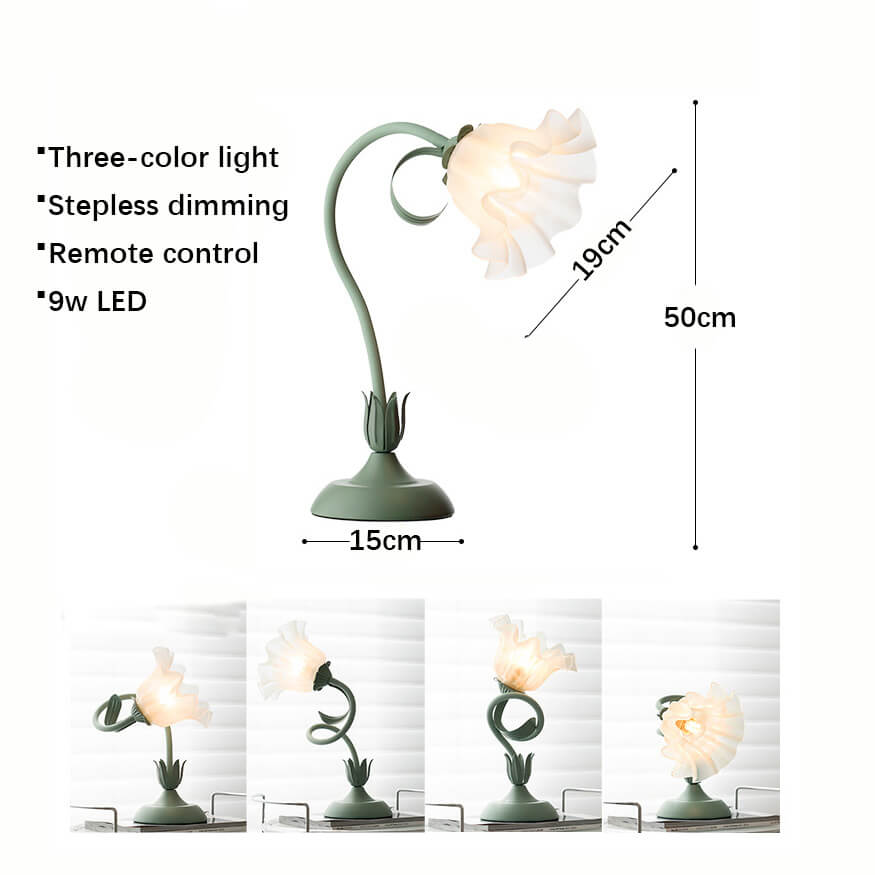 New Style Romantic Flower Table Lamp - Table Lamp - DINIBLO 