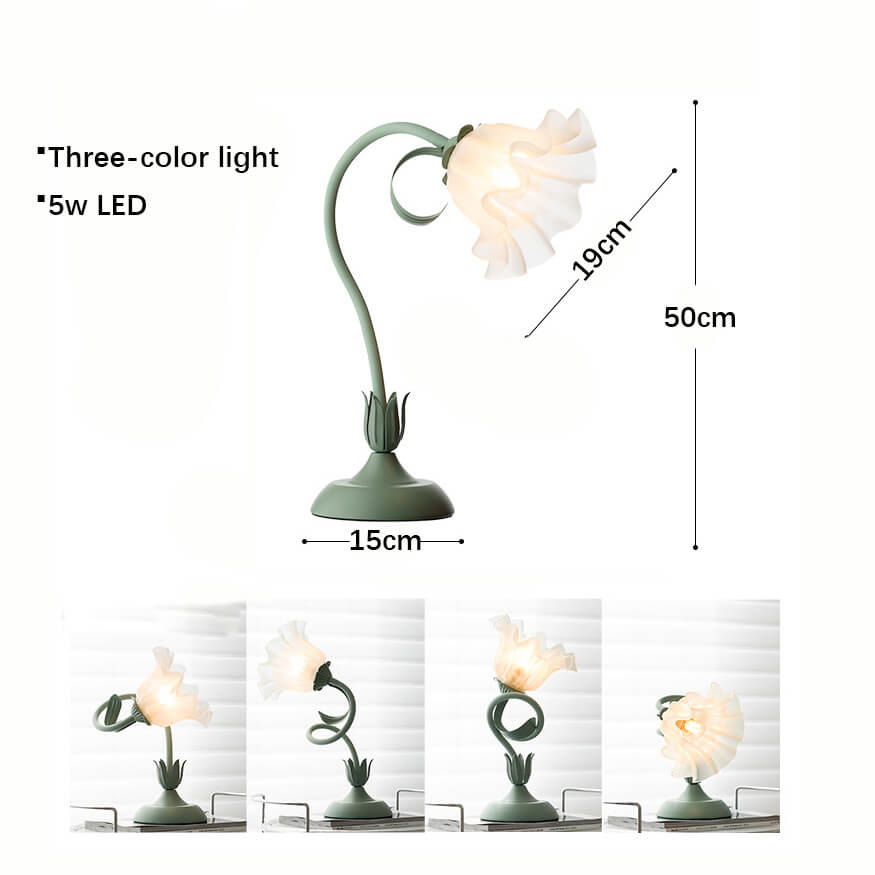 New Style Romantic Flower Table Lamp - Table Lamp - DINIBLO 