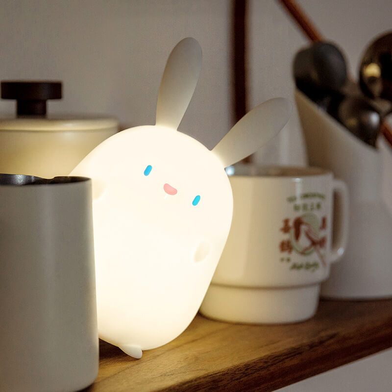 Cartoon Rabbit Silicone Night Light - Table Lamp - DINIBLO 