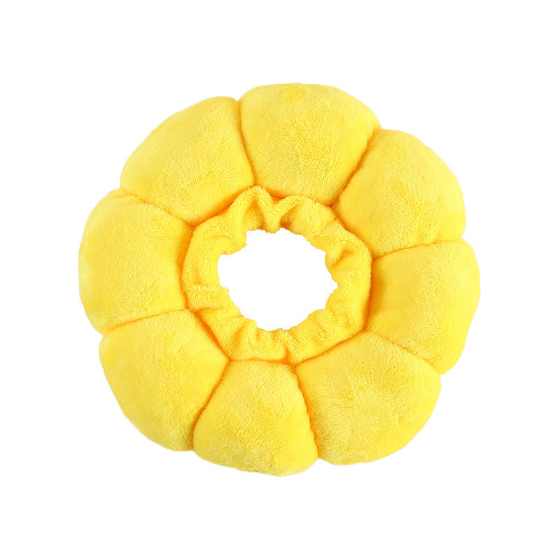 Sunflower Plush Collar Anti-licking - Cat Apparel - DINIBLO 