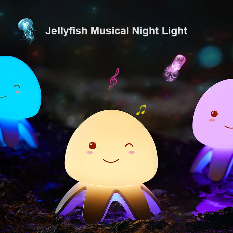 Jellyfish Music Night Light - Table Lamp - DINIBLO 