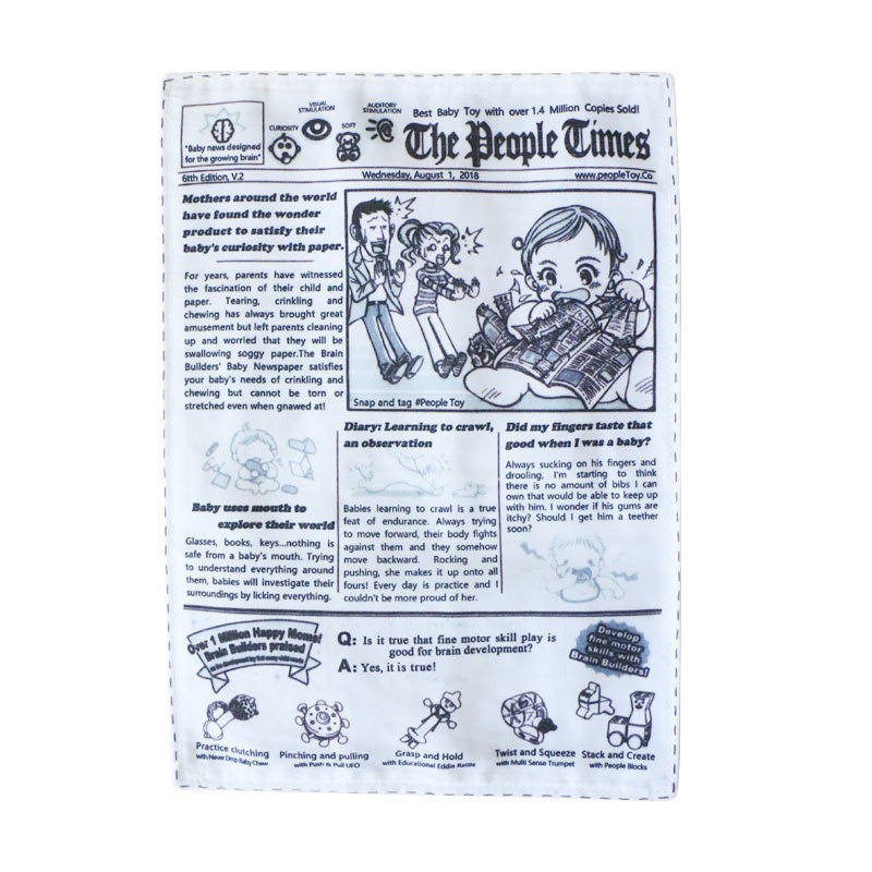 Pet Crinkle Paper Sound Newspaper Toys - dog toy - DINIBLO 