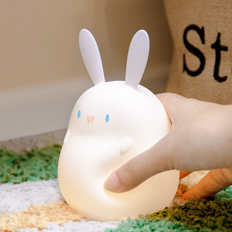 Cartoon Rabbit Silicone Night Light - Table Lamp - DINIBLO 