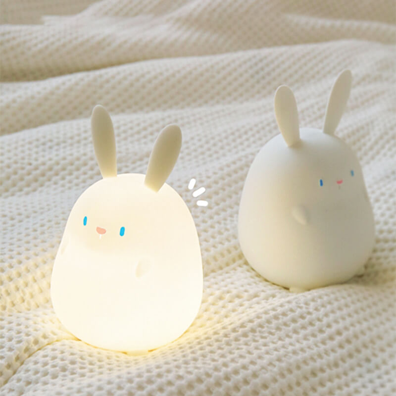 Cartoon Rabbit Silicone Night Light - Table Lamp - DINIBLO 