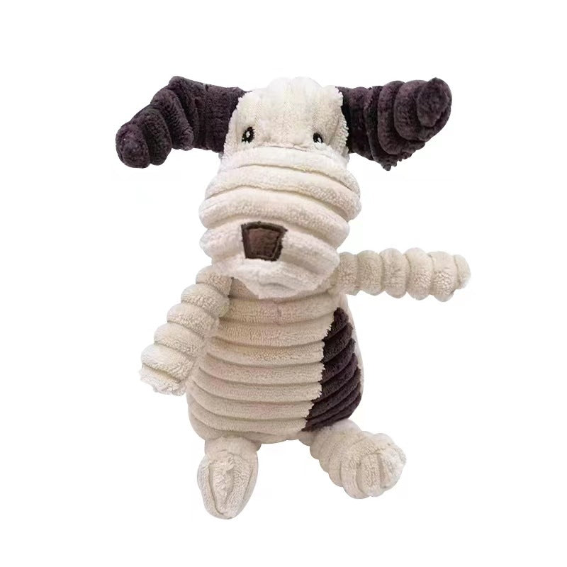 Pet Plush Zoo Family Squeaky Toys - Dog Toys - DINIBLO 