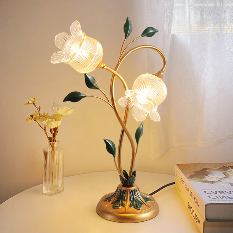 Pastoral Rose Decorative Table Lamp - Table Lamp - DINIBLO 