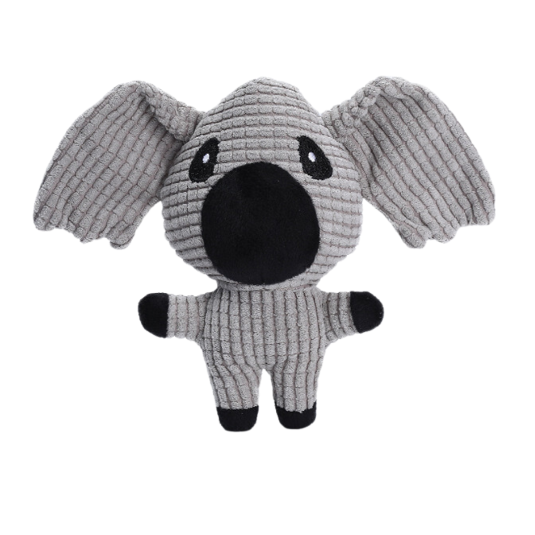 Corduroy Plush Squeaky Dog Toy - Dog Toys - DINIBLO 