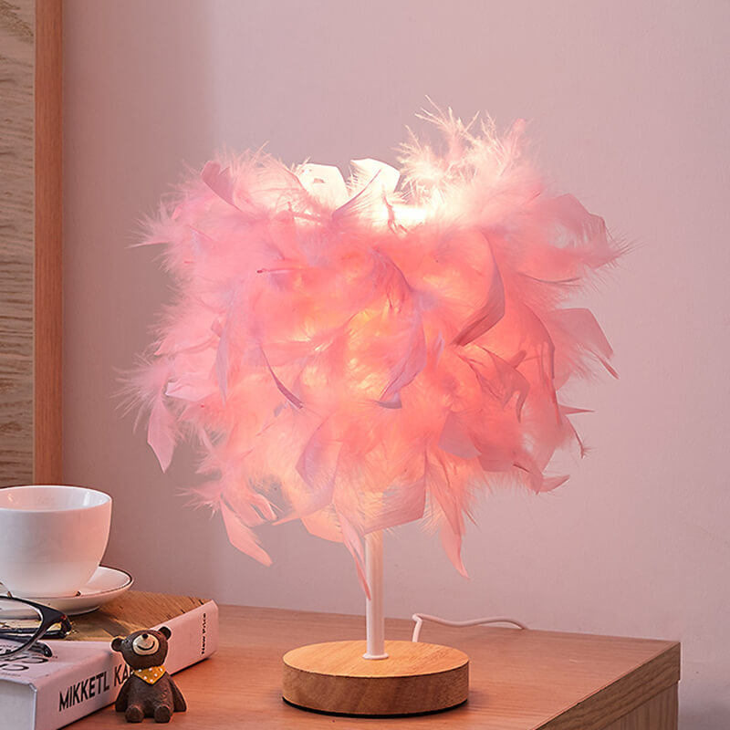 Feather Table Lamp - Table Lamp - DINIBLO 