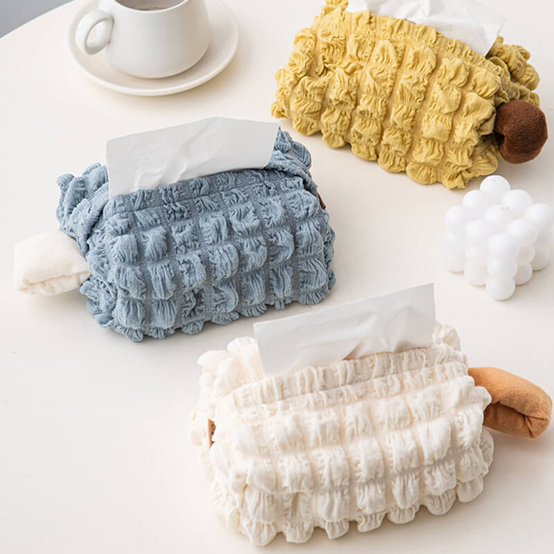 Pleated Tissue Storage Box - Storage - DINIBLO 