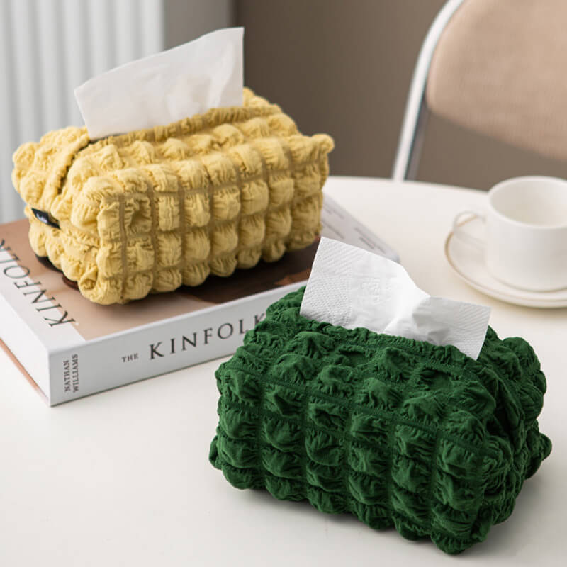 Pleated Tissue Storage Box - Storage - DINIBLO 