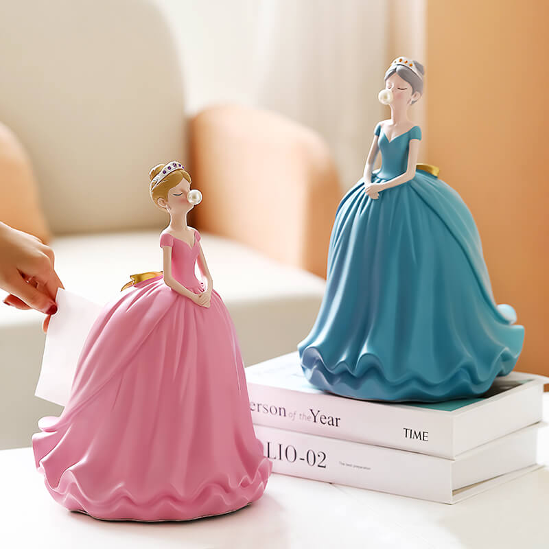 Princess Dress Resin Tissue Box - Tissue Box - DINIBLO 