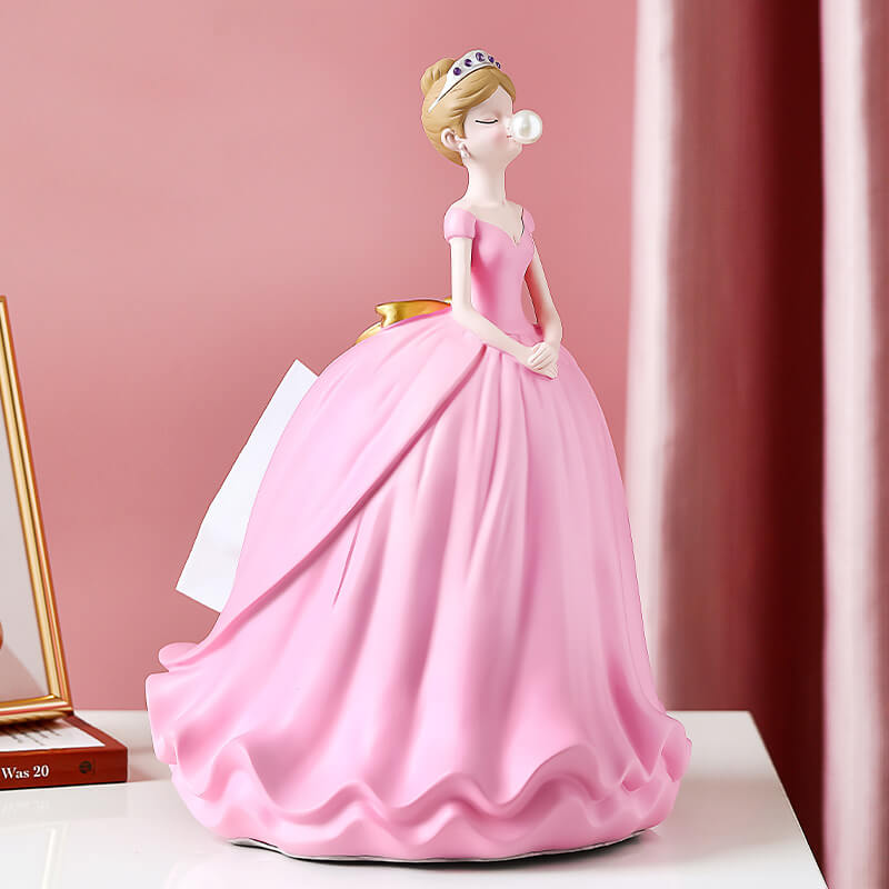 Princess Dress Resin Tissue Box - Tissue Box - DINIBLO 