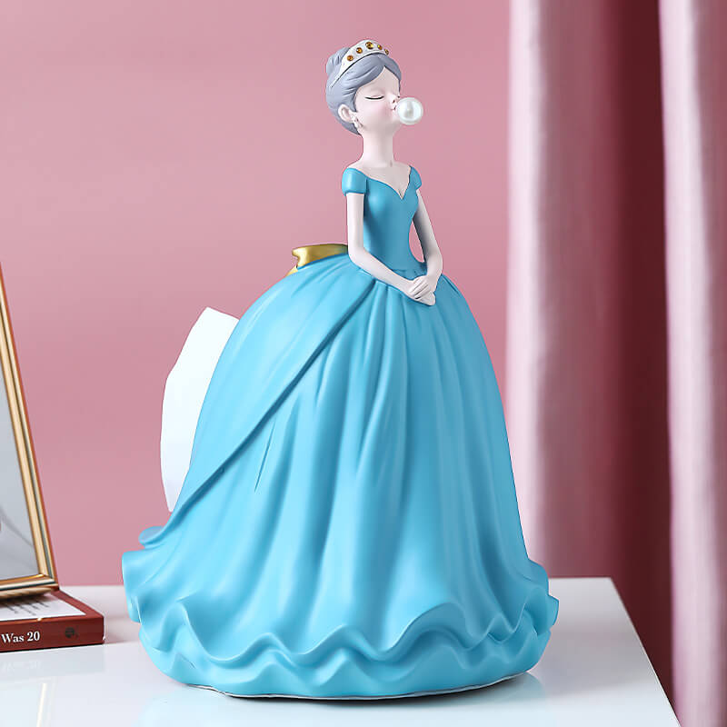 Princess Dress Resin Tissue Box - Tissue Box - DINIBLO 