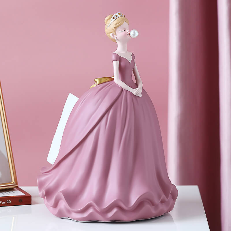 Princess Dress Resin Tissue Box - Tissue Box - DINIBLO 