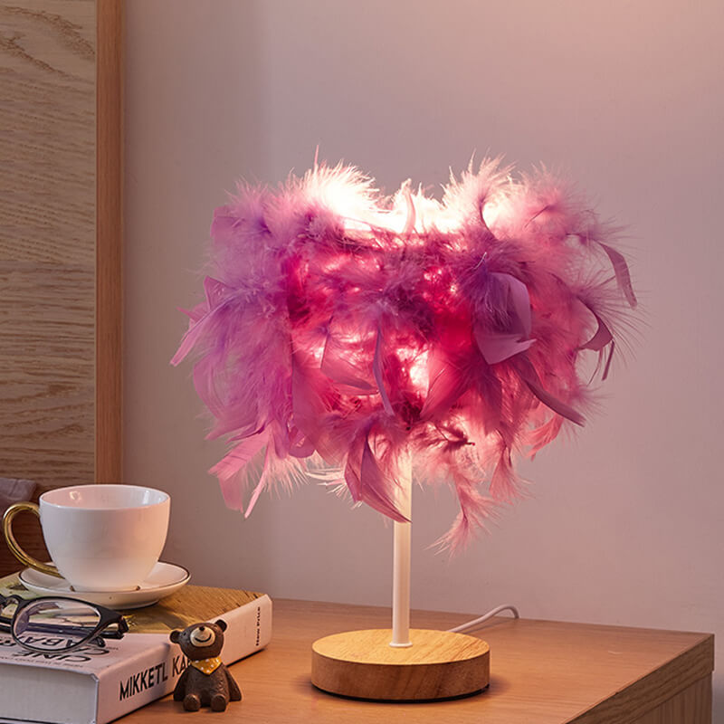 Feather Table Lamp - Table Lamp - DINIBLO 