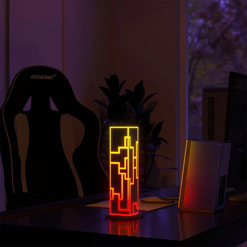 RGB Cube Table Lamp - LAMP - DINIBLO 