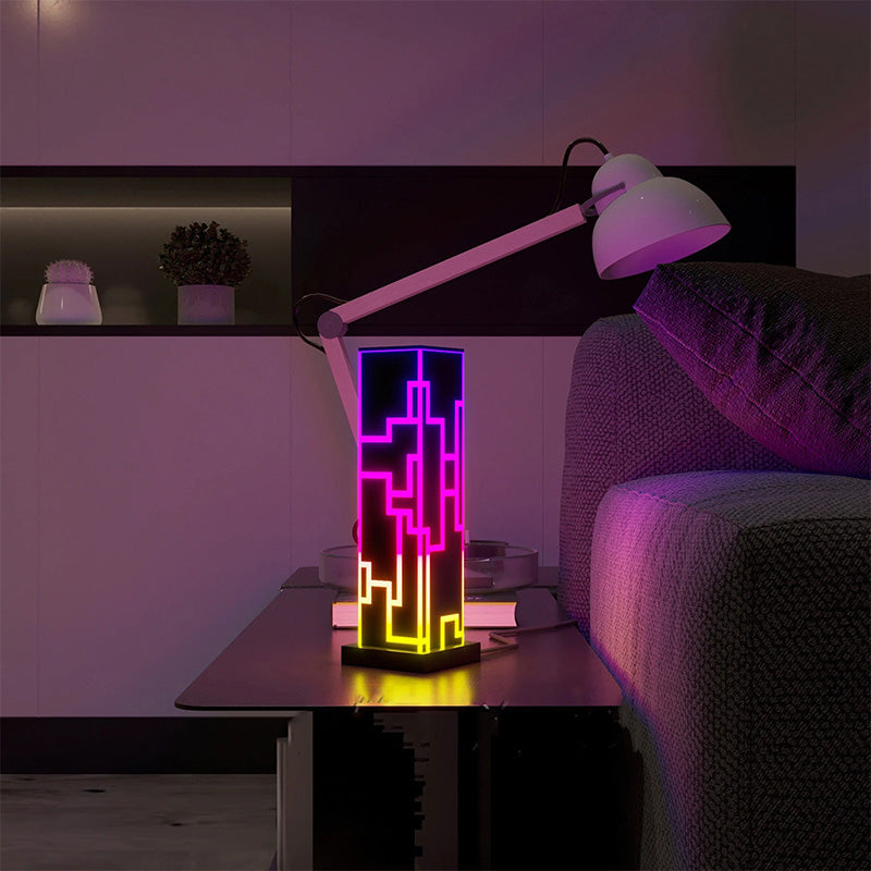 RGB Cube Table Lamp - LAMP - DINIBLO 