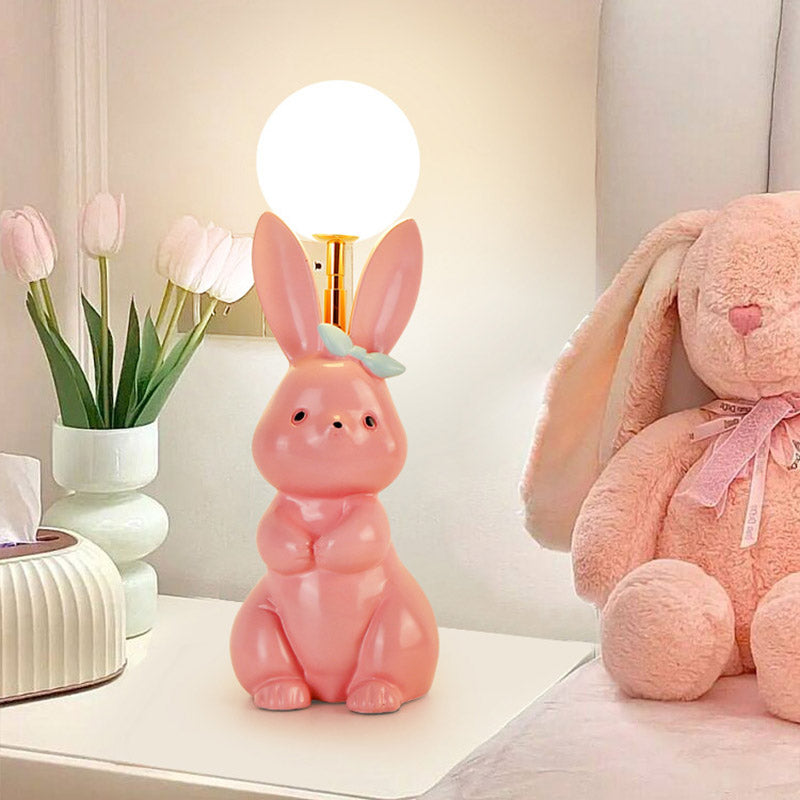 Rabbit Feather Table Lamp - LAMP - DINIBLO 