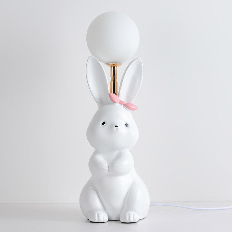 Rabbit Feather Table Lamp - LAMP - DINIBLO 