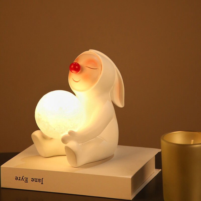 Rabbit Resin Desk Lamp - Table Lamp - DINIBLO 