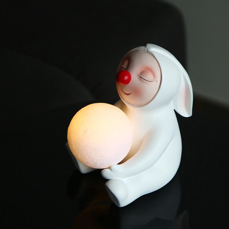 Rabbit Resin Desk Lamp - Table Lamp - DINIBLO 